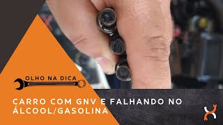 Olho na Dica Carro com GNV e falhando no ÁlcoolGasolina [upl. by Ttsepmet859]