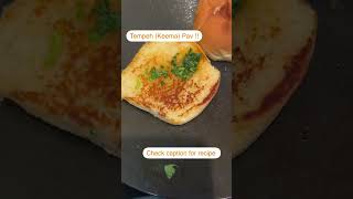 Tempeh Keema Pav food vegan veganfood veganrecipes tempeh soyacurry pavbhaji healthyfood fy [upl. by Rubin354]