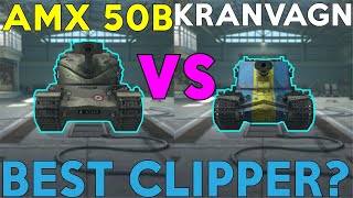 WOTB  AMX 50B VS KRANVAGN [upl. by Raveaux]