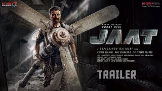 JAAT  Official Trailer  Sunny Deol  Randeep Huda  Gopichand  Mythri Movie Makers [upl. by Liauqram]