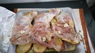 Pollo Asado Al Horno 48  Recetas Con lore [upl. by Enileme482]