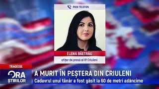 A MURIT ÎN PEȘTERA DIN CRIULENI [upl. by Stig]