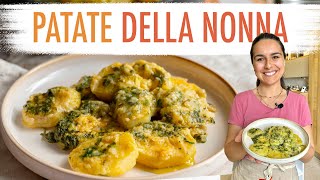 LE PATATE COSì NON LE HAI MAI MANGIATE LA RICETTA CON LE PATATE DI MIA NONNA SPAGNOLA  Elefanteveg [upl. by Ebba]