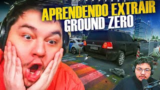 PRIMEIRA RAID DE SUCESSO NO GROUND ZERO APRENDENDO EXTRAIR Escape from Tarkov [upl. by Llenod231]