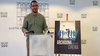 ‘Archidona Cinema’ un festival renovado que vuelve este octubre a la escena cultural en Archidona [upl. by Ellocin]