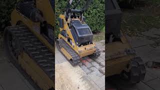 Drilling 12quot footings for waterfront deck [upl. by Raveaux]