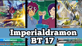 Imperialdramon Is Back In The META Deck Profile BT17 [upl. by Eveneg]