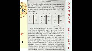 Donnan effect Gibbs Donnan Equation biology mcqs [upl. by Lagasse688]