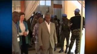 Laurent Gbagbo lors de sa détention à Korhogonord [upl. by Terena]