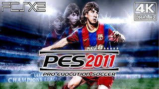 PES 2011 PS2 Gameplay HD 60FPS PCSX2 [upl. by Lilah933]