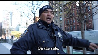 WATCH Revisiting an Antisemitic Law Firm and Encountering an Uninformed Police Officer [upl. by Eedya]