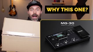 NUX MG30 Unboxing  A Good Budget Worship Rig [upl. by Jilli996]