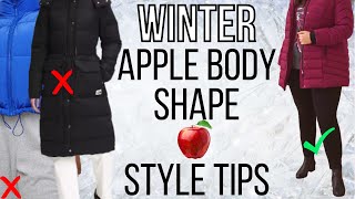 Look Slimmer This Winter Style Tips for an Apple Shape Body [upl. by Jeramie]