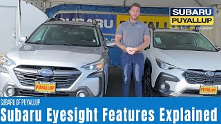 Subaru Self Driving Driving Assistance  Subaru Eyesight System Explained [upl. by Nicolella359]