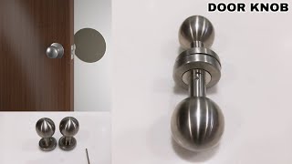 Door Knob  TONEX Stainless Steel  Interior Passage Door Knob  Stainless Steel Two Sides Round [upl. by Suiddaht]