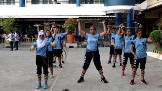 Physical Education Dance Using Hula Hoop [upl. by Taggart155]