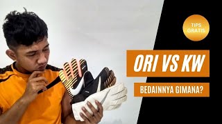 3 CARA MUDAH MEMBEDAKAN NIKE ORI VS KW  Goalkeeper Tips [upl. by Son734]