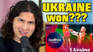 Vocal Coach Reacts to UKRAINE Winning Eurovision l Kalush Orchestra  Stefania l [upl. by Luba]