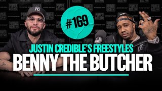 Benny The Butcher Freestyles Over Mobb Deep’s “The Realest”  Justin Credible’s Freestyles [upl. by Hinda]