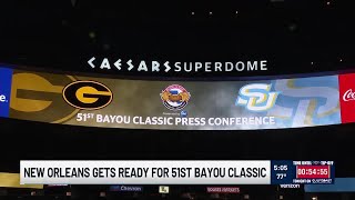 New Orleans readies for 51st Bayou Classic game this Saturday [upl. by Lehcin303]