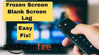 How to Fix Frozen ScreenBlank ScreenRandom Lag on Amazon Fire TV Stick [upl. by Gaspard]