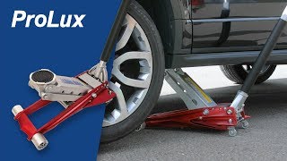 ProLux Rangierwagenheber Alu Racing Jack  Schnelles und professionelles Anheben [upl. by Baillie]