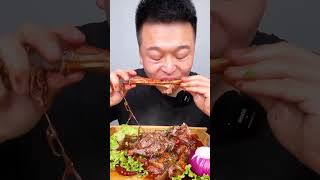 Big bone marrow asmr 😋 short food shortvdeo [upl. by Aikar]