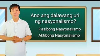 ANG NASYONALISMO GRADE 6  ARALING PANLIPUNAN made easy with Teacher Jun [upl. by Levram]