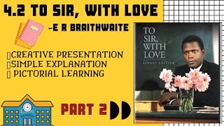 To Sir With Love  42  E R Braithwaite  Unit 4  Genre Drama  Easy Explanation  Hindi  Part 2 [upl. by Mayeda]