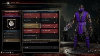 Mortal Kombat 11 Rain character Tower Stage 6 Jinsei Augments [upl. by Carmencita154]