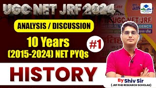 10 Years 20152024 NET PYQs  Analysis amp Discussion  History  Apni University  By Shiv Sir [upl. by Leibman103]