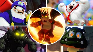 EVOLUTION OF  MARIO  RABBIDS  ALL MARIO BOSSES [upl. by Law234]