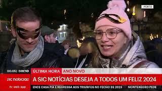 PASSAGEM DE ANO 20232024  PORTUGALMADEIRALONDRES  TV [upl. by Yespmed]