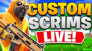 🔴 CHAPTER 5 FORTNITE CUSTOMS SCRIMS LIVE PRIZES 🎁 CUSTOM MATCHMAKING SEASON 1 [upl. by Melli131]