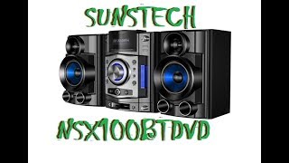 SUNSTECH NSX100BTDVD  Bass Test [upl. by Eleahcim]