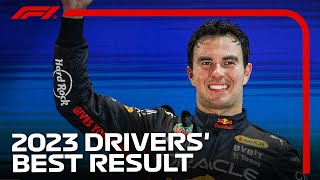 Every 2023 F1 Drivers Best Result [upl. by Yahsel]