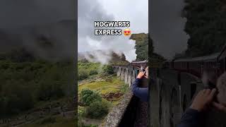 Hogwarts Express hogwarts travel adventure nature viralvideo [upl. by Aiel]