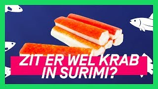 Wat is surimi  KEURINGSDIENST VAN WAARDE KORT 22 [upl. by Fleurette]