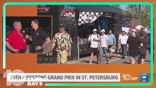 Free access for fans at St Pete Grand Prix Friday [upl. by Raila]