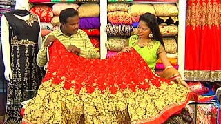 Party Wear Collection of Designer Half Sarees  Hello Ladies  Vanitha TV [upl. by Dorraj871]