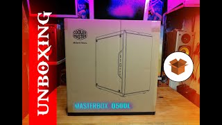 UNBOXING  COOLER MASTER Q500L ATX MICRO ATX amp ITX [upl. by Armin]