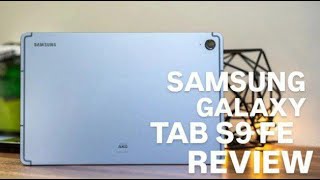 Tablet Review Galaxy Tab S9 FE [upl. by Sabah430]