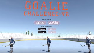 Goalie ChallengeVR Medium amp Pro Gameplay SteamPC [upl. by Jo-Anne]