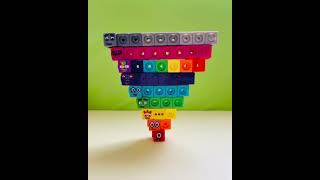 Triangle Numbers presented by Numberblocks MathLink Cubes 110 [upl. by Giule134]