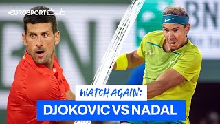 Relive Blockbuster 2022 QuarterFinal Between Djokovic amp Nadal  RolandGarros  Eurosport Tennis [upl. by Aiciles]