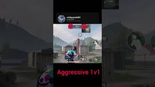 Aggressive 1v1 tdm gameplay✌  gaming pubg [upl. by Lorre354]