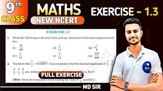 Class 9 Maths Chapter 1  Number System Solutions  Exercise 13 Q1 to Q9 [upl. by Ramoj389]