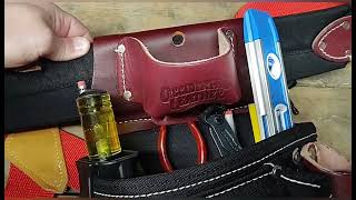 DIY Tool Belt Setup Occidental Leather B8064 Fastener Bag and B8018DB Tool Bag [upl. by Orren95]