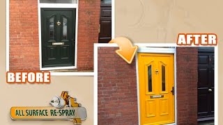 PVC Front Door ReSpray Ireland [upl. by Kila]