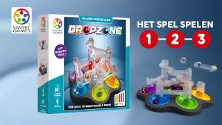 Speluitleg Dropzone  SmartGames [upl. by Ahtamat]